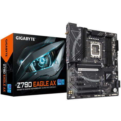 GIGABYTE Z790 EAGLE AX, LGA1700, 4x DDR5, WIFI6E, ATX