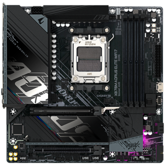 GIGABYTE X870M A ELITE WF7, AM5, 4x DDR5, mATX