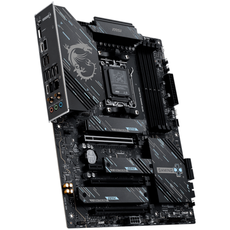 MSI X870E GAMING PLUS WIFI, ATX, Socket AM5, 4x DDR5 Dual Channel DDR5 up to 8200(OC)MHz, 3x PCIe x16 slot, 3x M.2 slot, 4x USB 