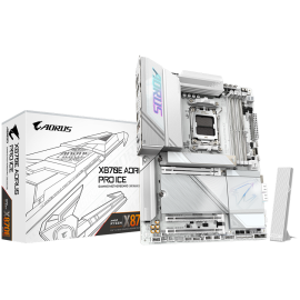 GIGABYTE X870E AORUS PRO ICE, AM5, 4x DDR5, WIFI7, ATX
