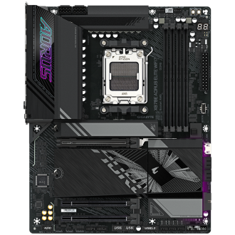 GIGABYTE MB X870E AORUS ELITE WIFI7 (AM5, 4x DDR5 256GB, 1x PCI-E 5.0 x16x16, 1x PCI-E 4.0 x16x4, 1x PCI-E 3.0 x16x2, 3x M.2 PCI