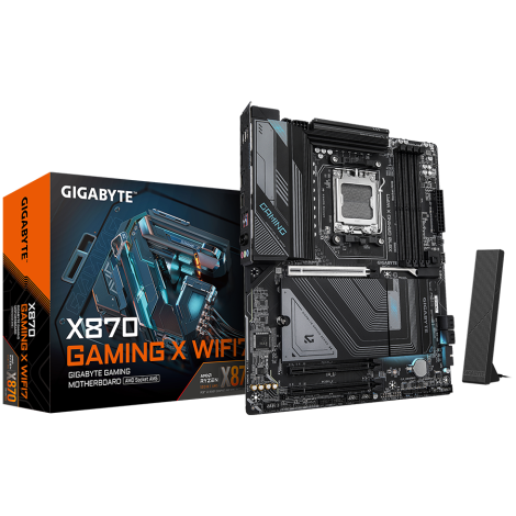GIGABYTE X870 GAMING X WIFI7, AM5, 4x DDR5, WIFI7, ATX