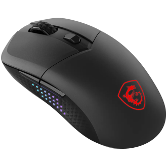 MSI Gaming Mouse VERSA 300 ELITE W, Wireless, PixArt PAW3395DM Optical Sensor, 26000 DPI, OMRON Optical Micro Switch