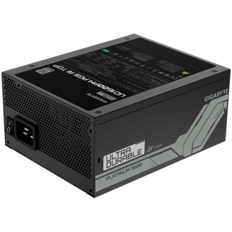 GIGABYTE UD1600PM PG5 Power Supply 1600W, 80+ Platinum, ATX 3.1, PCIe Gen 5.0, Modular, EU