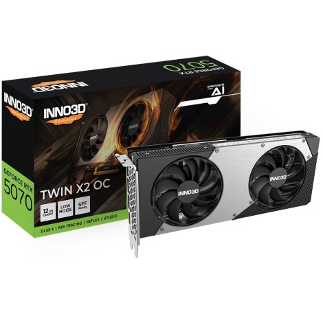 Inno3D GeForce® RTX 5070 12GB Twin X2 OC