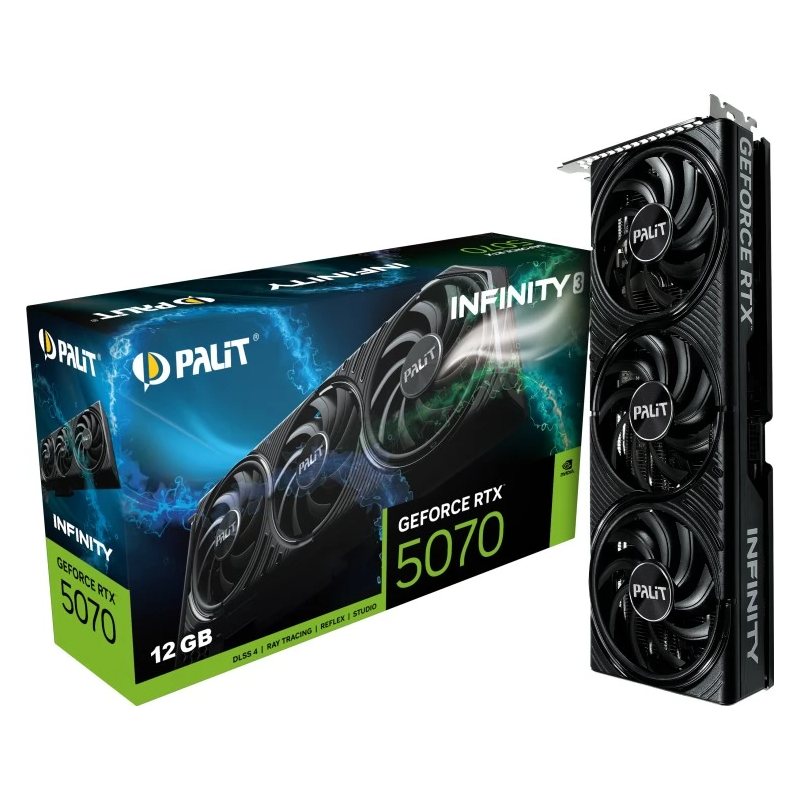 Grafički Palit GeForce® RTX 5070 12GB GamingPro-S
