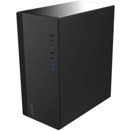 Chassis MSI PRO SHIELD M100P, Mini Tower, mATX, 1x 80 mm Preinstalled Fan, 2x USB 3.0, 2x USB 2.0, Audio Jack, 312 x 166 x 354 m
