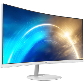 MSI PRO MP341CQW, VA, Curved 34", 3440 x 1440 (UWQHD), 100Hz, 4ms (GTG Min.) / 1ms MPRT, FreeSync, 21:9, Anti-glare, 2x HDMI, 1x
