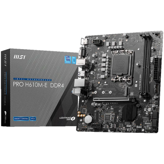 MSI PRO H610M-E mATX Socket 1700