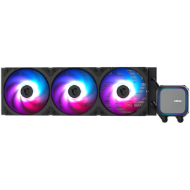 MSI MAG CORELIQUID A13 360, 3x120mm Pre-installed ARGB Daisy Chain Fans, Replacable Top Cover, Copper Base Intel LGA 1700/1851, 