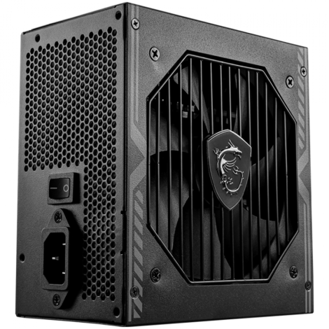 MSI MAG A550BN, 550W, 80 Plus Bronze, 120mm Low Noise Fan, Protections: OCP/OVP/OPP/OTP/SCP, Dimensions: 150mmx140mmx86mm, 5Y Wa