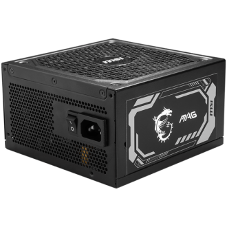 MSI MAG A1250GL PCIE5 Power Supply 1250W, 80 PLUS Gold, 135 mm Fan Size, Protections: OCP/OVP/OPP/OTP/SCP/UVP, Active PFC Design