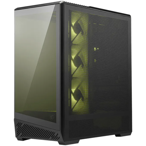 Chassis MAG PANO 130R PZ, ATX, Mid Tower, 4x Pre-installed 12mm ARGB Fan, 460 x 232 x 490 mm, Black