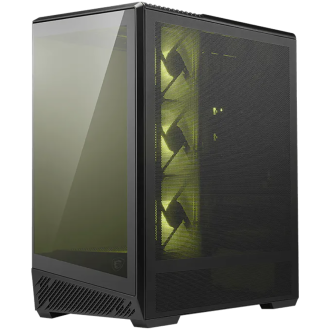 Chassis MAG PANO 130R PZ, ATX, Mid Tower, 4x Pre-installed 12mm ARGB Fan, 460 x 232 x 490 mm, Black