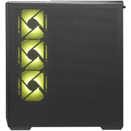 Chassis MAG PANO 130R PZ, ATX, Mid Tower, 4x Pre-installed 12mm ARGB Fan, 460 x 232 x 490 mm, Black