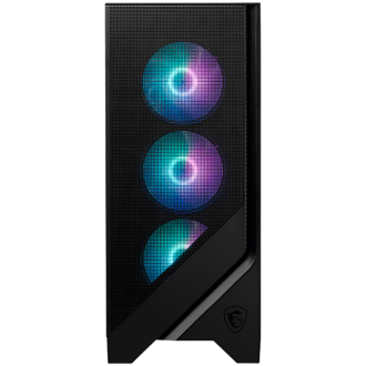 Chassis MSI MAG FORGE 320R AIRFLOW, ATX, Mid Tower, 4x Pre-installed ARGB Fan, 472.5 x 210 x 498 mm, Black