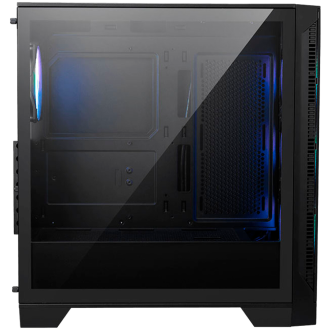 Chassis MSI MAG FORGE 320R AIRFLOW, ATX, Mid Tower, 4x Pre-installed ARGB Fan, 472.5 x 210 x 498 mm, Black