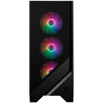 Chassis MSI MAG FORGE 120A AIRFLOW, ATX, Mid Tower, 6x Pre-installed RGB Fan, 411.6 x 210 x 498 mm, Black