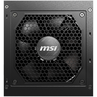 MSI PSU MAG A850GL PCIE5 II, 850W 80Plus Gold, 120mm Fan Active PFC, Fully Modular, 12VHPWR, ATX 3.1, PCIe 5.1, OVP, OCP, OTP, O