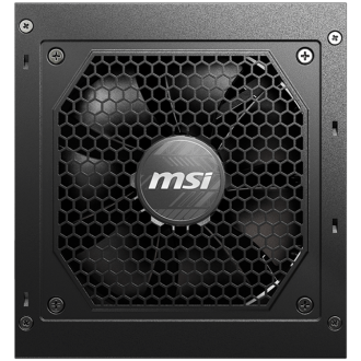 MSI PSU MAG A750GL PCIE5 II, 750W 80Plus Gold, 120mm Fan Active PFC, Fully Modular, 12VHPWR, ATX 3.1, PCIe 5.1, OVP, OCP, OTP, O