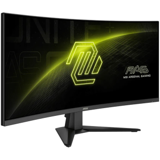 MSI MAG 346CQ, 34", UWQHD, VA, 1500R Curved, 180Hz, AMD FreeSync Premium, HDR Ready, 2x HDMI 2.0b, 1x DP 1.4a