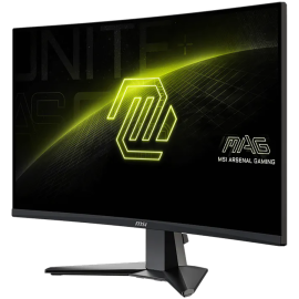 MSI MAG 27C6X Gaming Monitor, 27", 1920 x 1080 (FHD), VA, Curve 1500R, 250Hz, 250nits, 1ms, Adaptive-Sync, HDR Ready, 1x DP, 2x 