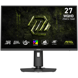 MSI MAG 274QPF X32 Gaming Monitor, 27", 320Hz WQHD (2560x1440), Rapid IPS, 16:9, 300nits, 0.5ms, G-SYNC, AMD FreeSync Premium, D
