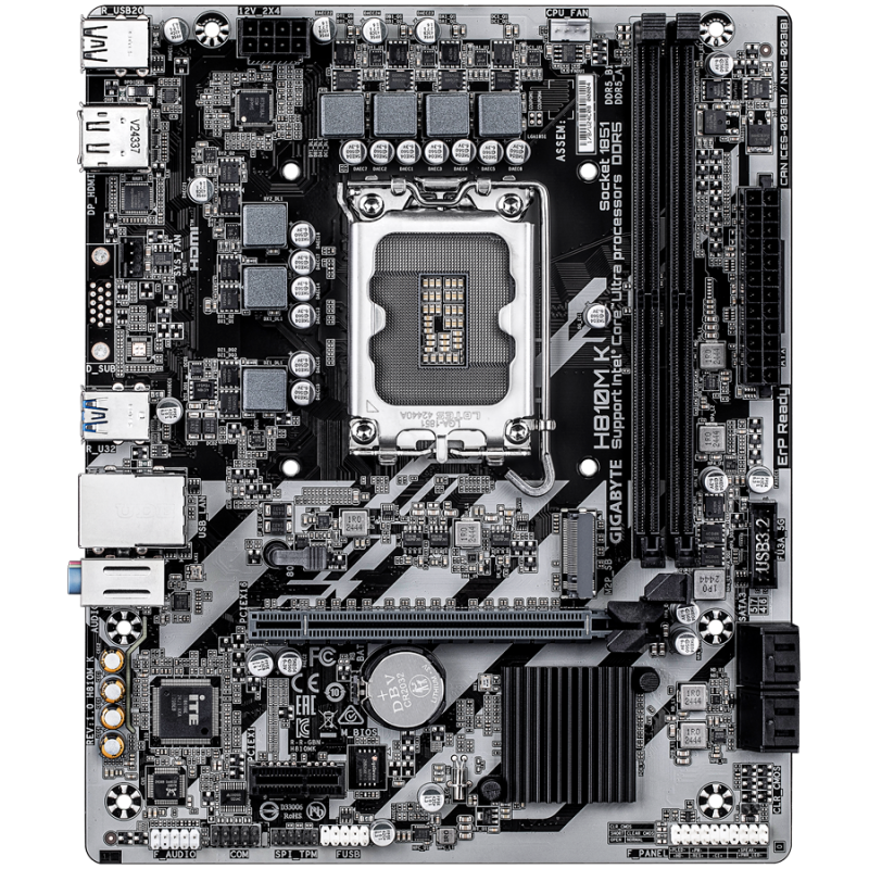 GIGABYTE H810M K, Socket 1851, 2x DDR5, mATX