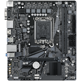 GIGABYTE MB H610M S2H V3 DDR4 LGA1700 2 x DDR4 1 x M.2 4 x SATA 1 x D-Sub 2 x DisplayPorts 1 x HDMI port Micro ATX