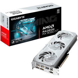 GIGABYTE Video Card AMD Radeon RX 9060 XT GAMING OC ICE 16G (16GB GDDR6/128bit, PCI-E 5.0, 1x 8Pin Power connector, Recommended 