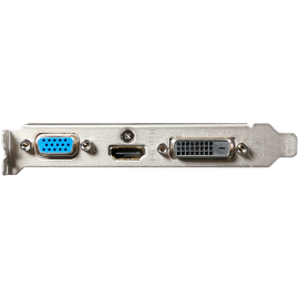 GIGABYTE Video Card NVIDIA GeForce GT 710 2GL (2GB DDR3/64bit, PCI-E 2.0, Recommended PSU 300W, HDMI+DVI low profile bracket x1,