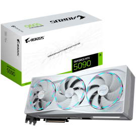 GIGABYTE Video Card NVIDIA GeForce RTX 5090 STEALTH ICE 32G (32GB GDDR7/512bit, PCI-E 5.0, Recommended PSU 1000W, 3xDP, 1xHDMI) 