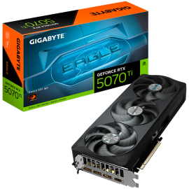 GIGABYTE Video Card NVIDIA GeForce RTX 5070 Ti EAGLE SFF 16G, 16GB GDDR7, 256bit, PCI-E 5.0