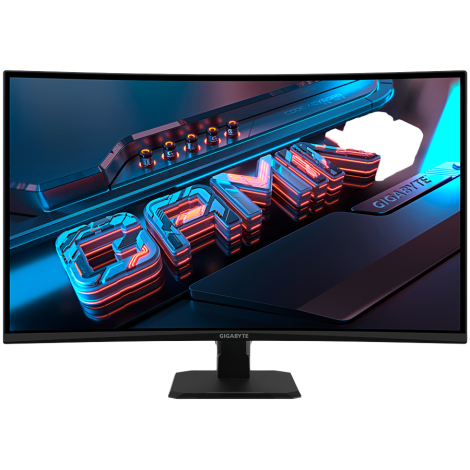 Gigabyte 31.5'' 2560 x 1440 (QHD), VA 1500R, 180Hz, 120% sRGB ,1ms, 250 cd/m2, 3500:1, FreeSync Premium, HDR Ready, HDMI, Displa