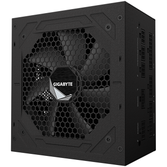 GIGABYTE UD850GM Power Supply 850W, PCIe Gen5 16Pin x 1 600W, Modular, 80 PLUS Gold, Japanese capacitors, 120mm smart control fa
