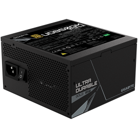 GIGABYTE UD850GM Power Supply 850W, PCIe Gen5 16Pin x 1 600W, Modular, 80 PLUS Gold, Japanese capacitors, 120mm smart control fa