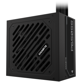 GIGABYTE PSU GP-P650SS, 650W 80Plus Silver, 230V EU, ATX 3.0 (3.1), 120mm Fluid Dynamic Bearing fan, Active PFC, Flat cable, +12