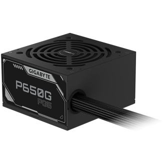 GIGABYTE P650G PG5, Power Supply 650W, 80 PLUS Gold, ATX 3.1, PCIe Gen 5.1 ready