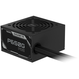 GIGABYTE P650G PG5, Power Supply 650W, 80 PLUS Gold, ATX 3.1, PCIe Gen 5.1 ready