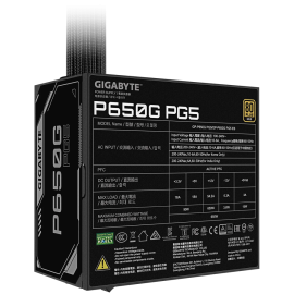 GIGABYTE P650G PG5, Power Supply 650W, 80 PLUS Gold, ATX 3.1, PCIe Gen 5.1 ready