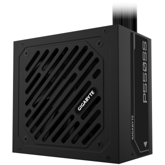 GIGABYTE PSU GP-P550SS, 550W 80Plus Silver, 230V EU, ATX 3.0 (3.1), 120mm Fluid Dynamic Bearing fan, Active PFC, Flat cable, +12
