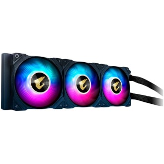 GIGABYTE AORUS WATERFORCE COOLER 360, Intel 2066, 2011, 1366, 115x, 1200, 1700, AMD TR4, AM4, sTRX4, RGB FUSION 2.0, 3x120mm ARG