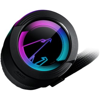 GIGABYTE AORUS WATERFORCE COOLER 240, Intel 2066, 2011, 1366, 115x, 1200, 1700, AMD TR4, AM4, sTRX4, RGB FUSION 2.0, 2x120mm ARG