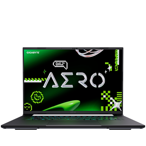 GIGABYTE Notebook AERO X16, 16", QHD+, IPS, AMD Ryzen AI 7 350, 32GB DDR5 5600, NVIDIA RTX 5070 GDDR7 8GB, Gen4 1TB, Backlit, W1