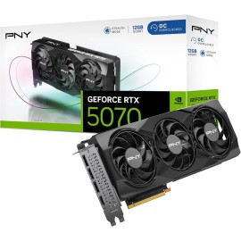 PNY GeForce® RTX™ 5070 12GB Gaming Overclocked Triple Fan