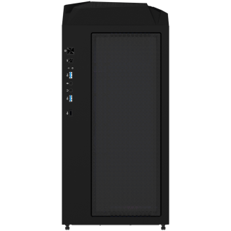 GIGABYTE C301 GLASS Midi Tower, E-ATX, USB 3.1 Gen2 Type-C x1, USB 3.0 x2, Audio In & Out, LED Switch, 4x 120mm ARGB fans, ARGB 