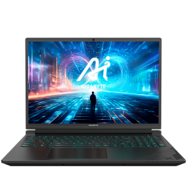 GIGABYTE Notebook G6X 9MG 16" (1920x1200@165Hz) WUXGA, Intel Core i7-13650HX, 16GB (2x8GB) DDR5 4800, NVIDIA RTX 4050 GDDR6 6GB,
