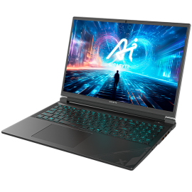 GIGABYTE Notebook G6X 9MG 16" (1920x1200@165Hz) WUXGA, Intel Core i7-13650HX, 16GB (2x8GB) DDR5 4800, NVIDIA RTX 4050 GDDR6 6GB,