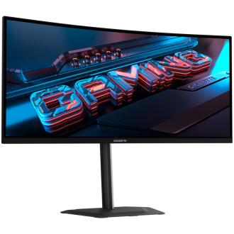 Gigabyte 34'' 3440 x 1440 (WQHD), VA 1500R 200Hz, 125% sRGB, 1ms, 450 cd/m2, 4000:1 FreeSync Premium Pro, HDR 400, HDMI, Display