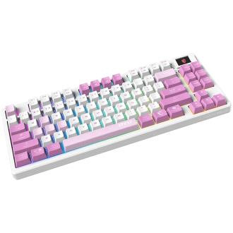MSI Gaming Keyboard FORGE GK600 TKL WIRELESS VIOLET, Wireless, Mechanical Linear Switch, PBT keycaps, Anti-ghosting